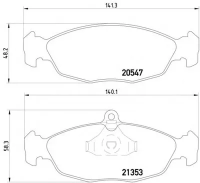 Комплект тормозных колодок, дисковый тормоз HELLA PAGID купить