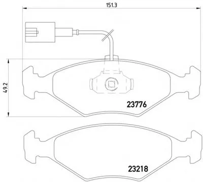 Комплект тормозных колодок, дисковый тормоз HELLA PAGID купить