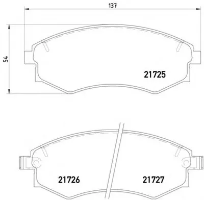 Комплект тормозных колодок, дисковый тормоз HELLA PAGID купить