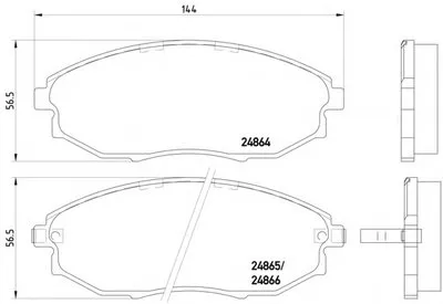 Комплект тормозных колодок, дисковый тормоз HELLA PAGID купить