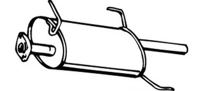 Глушитель выхлопных газов конечный WALKER купить