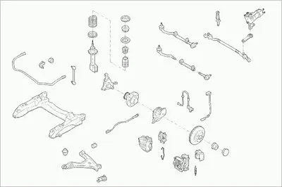 Рулевое управление; Подвеска колеса BOGE купить