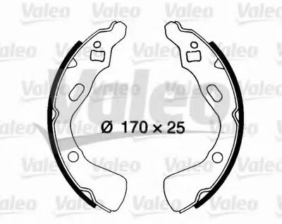 Комплект тормозных колодок VALEO купить