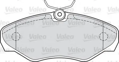 Комплект тормозных колодок, дисковый тормоз VALEO купить