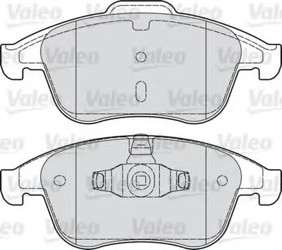 Комплект тормозных колодок, дисковый тормоз VALEO купить