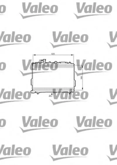 Радиатор, охлаждение двигателя VALEO купить