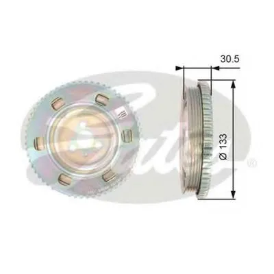 Ременный шкив, коленчатый вал DriveAlign® GATES купить