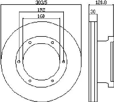 Тормозной диск TEXTAR купить