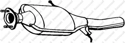 Катализатор для переоборудования BOSAL купить