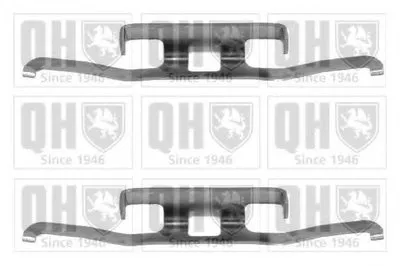 Комплектующие, колодки дискового тормоза QUINTON HAZELL купить