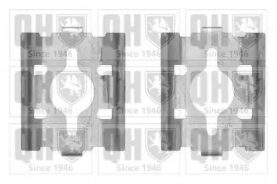 Комплектующие, колодки дискового тормоза QUINTON HAZELL купить