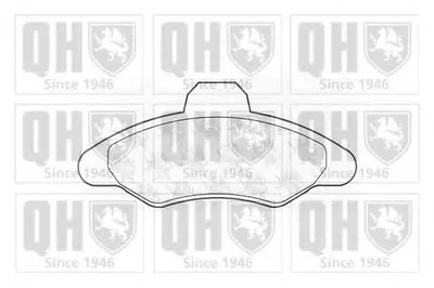 Комплект тормозных колодок, дисковый тормоз QUINTON HAZELL купить