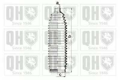 Комплект пылника, рулевое управление QUINTON HAZELL купить
