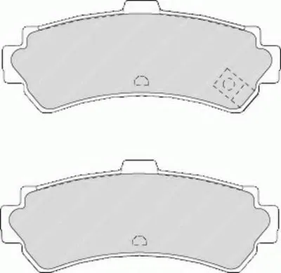 Комплект тормозных колодок, дисковый тормоз PREMIER FERODO купить
