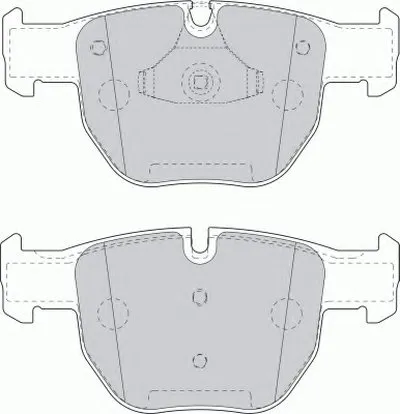 Комплект тормозных колодок, дисковый тормоз PREMIER FERODO купить