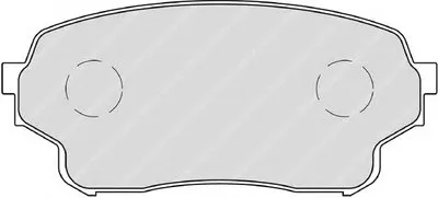 Комплект тормозных колодок, дисковый тормоз PREMIER FERODO купить