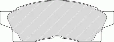 Комплект тормозных колодок, дисковый тормоз PREMIER FERODO купить