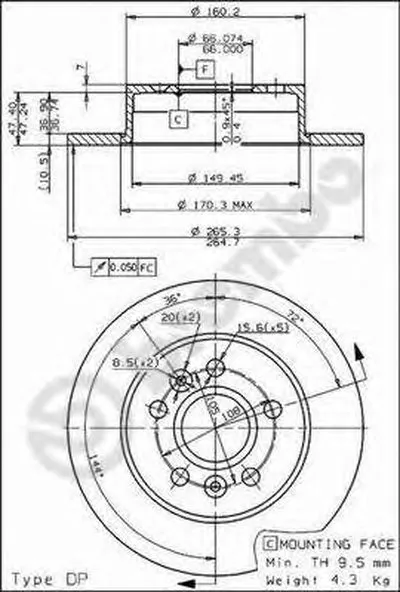 Тормозной диск AP купить