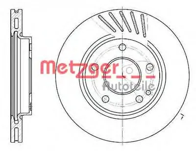 Тормозной диск REMSA METZGER купить