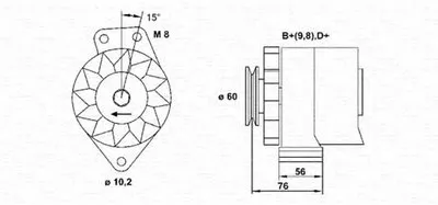 Генератор MAGNETI MARELLI купить