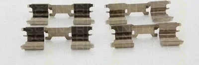 Комплектующие, колодки дискового тормоза TRISCAN купить