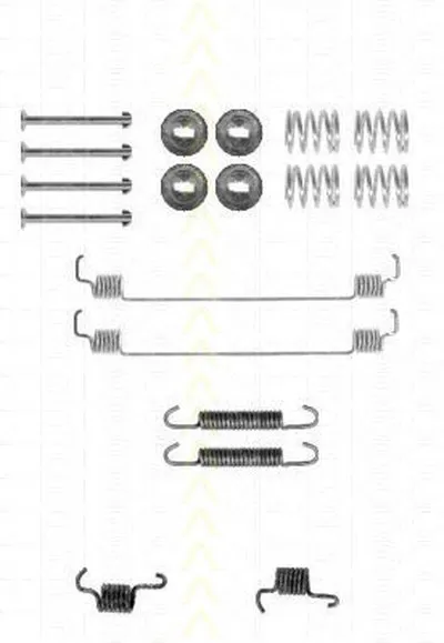 Комплектующие, тормозная колодка TRISCAN купить