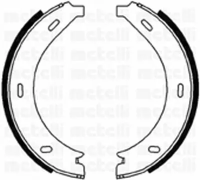 Комплект тормозных колодок, стояночная тормозная система METELLI купить