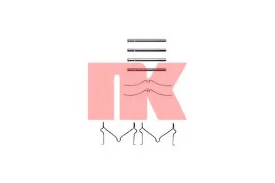 Комплектующие, колодки дискового тормоза NK купить