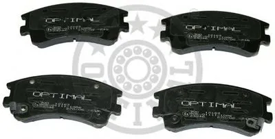 Комплект тормозных колодок, дисковый тормоз OPTIMAL купить