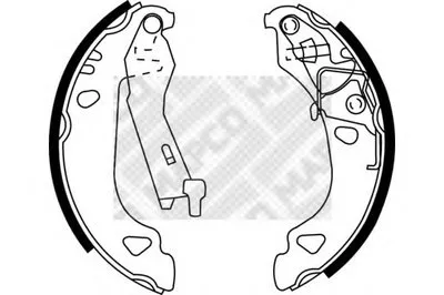 Комплект тормозных колодок MAPCO купить