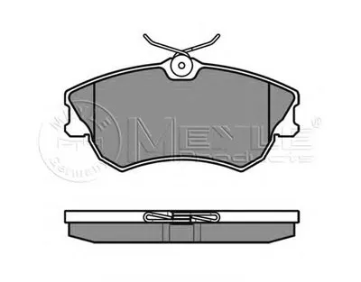Комплект тормозных колодок, дисковый тормоз MEYLE купить