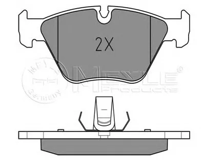 Комплект тормозных колодок, дисковый тормоз MEYLE купить