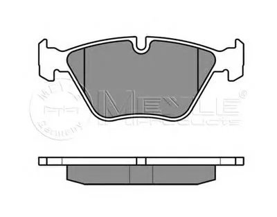 Комплект тормозных колодок, дисковый тормоз MEYLE купить