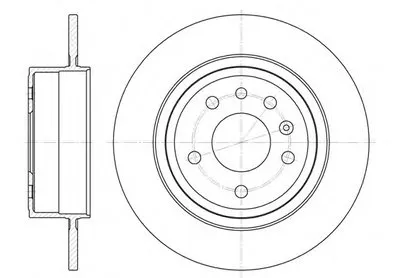 Тормозной диск REMSA купить