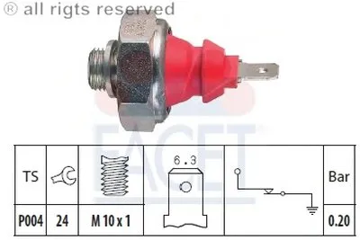 Выключатель с гидропроводом FACET купить