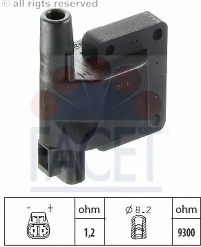 Катушка зажигания FACET купить