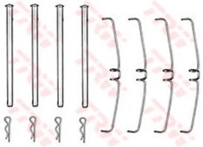 Комплектующие, колодки дискового тормоза TRW купить