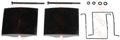 Комплектующие, колодки дискового тормоза TRW купить