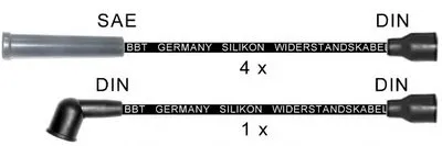Комплект проводов зажигания BBT купить