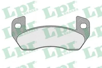 Комплект тормозных колодок, дисковый тормоз LPR купить