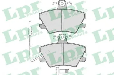Комплект тормозных колодок, дисковый тормоз LPR купить