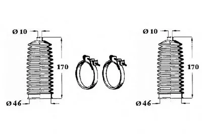Комплект пылника, рулевое управление OCAP купить