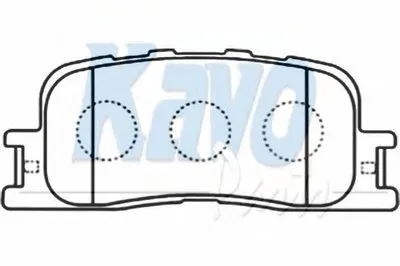 Комплект тормозных колодок, дисковый тормоз MK KASHIYAMA KAVO PARTS купить