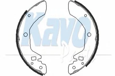 Комплект тормозных колодок MK KASHIYAMA KAVO PARTS купить
