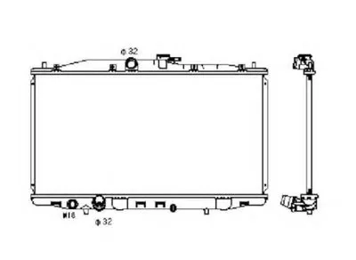 Радиатор, охлаждение двигателя NRF купить