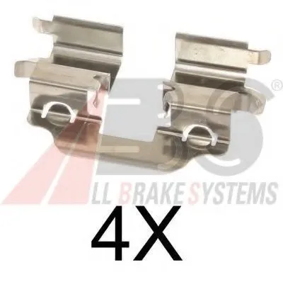 Комплектующие, колодки дискового тормоза A.B.S. купить