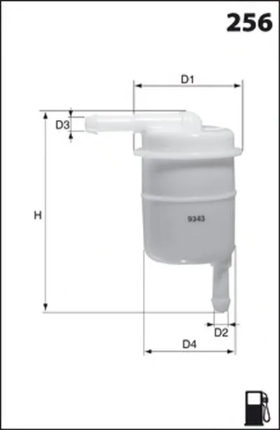Топливный фильтр MECAFILTER MECAFILTER купить