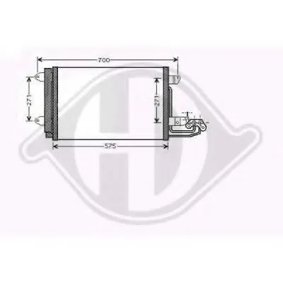 Конденсатор, кондиционер DIEDERICHS купить