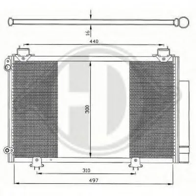 Конденсатор, кондиционер DIEDERICHS купить
