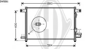 Конденсатор, кондиционер DIEDERICHS купить